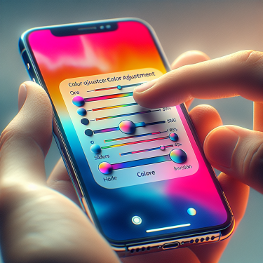 苹果x反差色怎么调，iphonex反色差怎么弄